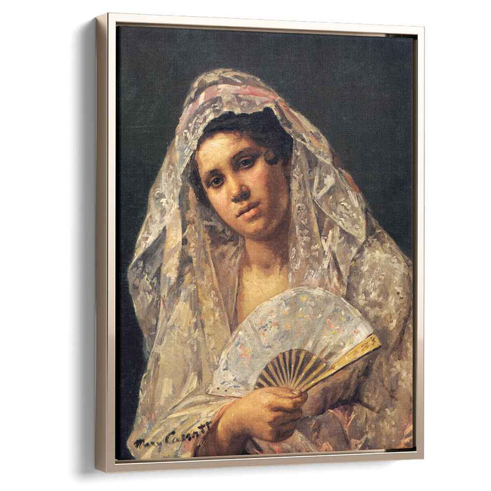 Spanish Dancer Wearing a Lace Mantilla (1873) by Mary Cassatt