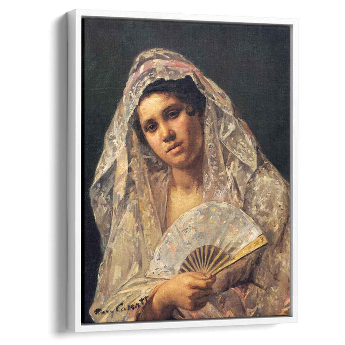 Spanish Dancer Wearing a Lace Mantilla (1873) by Mary Cassatt