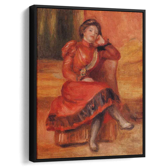 Spanish Dancer in a Red Dress (1896) by Pierre-Auguste Renoir