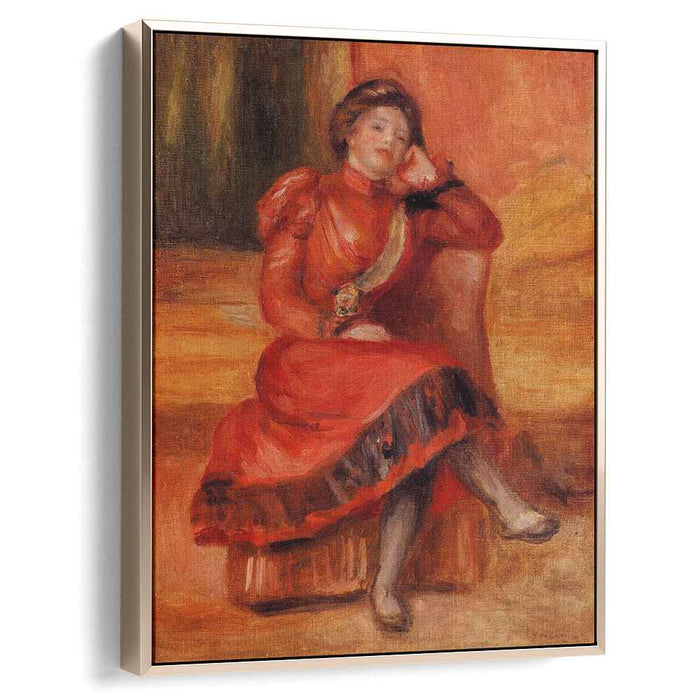 Spanish Dancer in a Red Dress (1896) by Pierre-Auguste Renoir