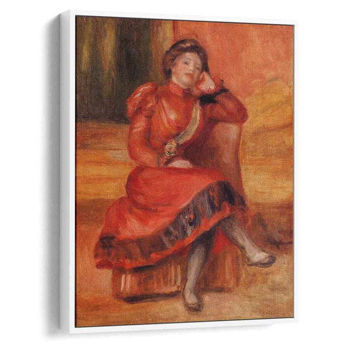 Spanish Dancer in a Red Dress (1896) by Pierre-Auguste Renoir