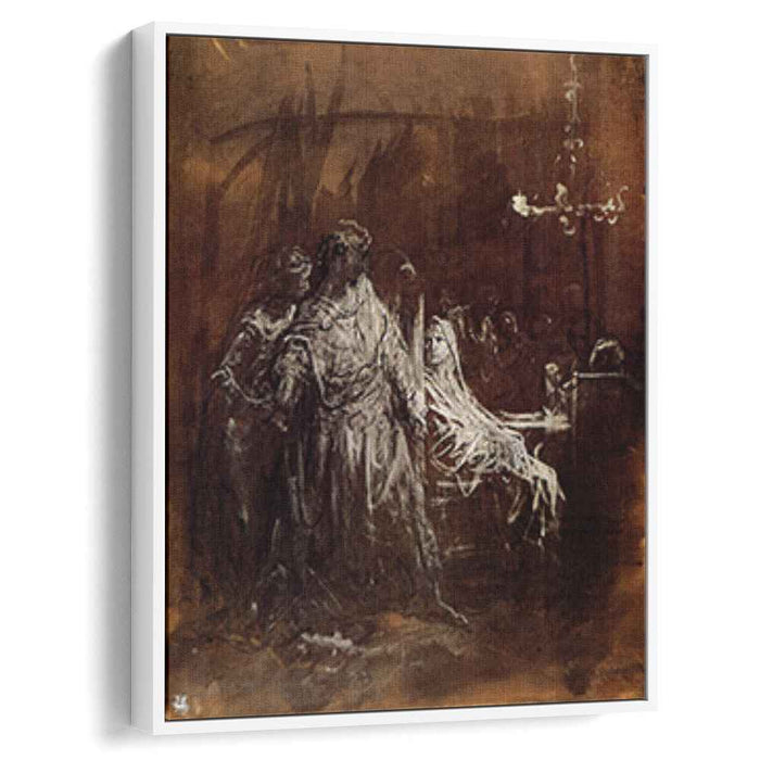 Spectrum appearance of Banquo by Gustave Dore