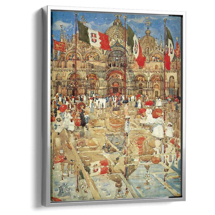 Splash of Sunshine and Rain (1899) by Maurice Prendergast