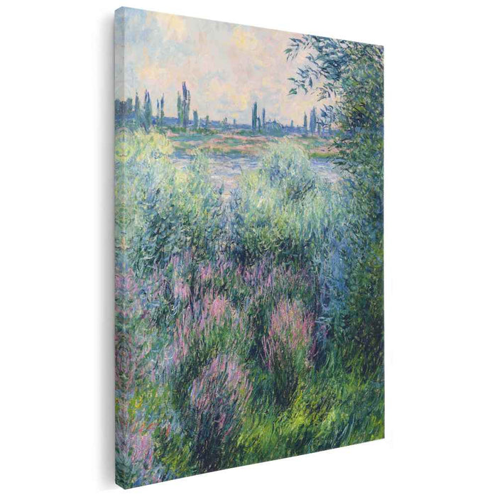 Spot on the Banks of the Seine (1881) by Claude Monet