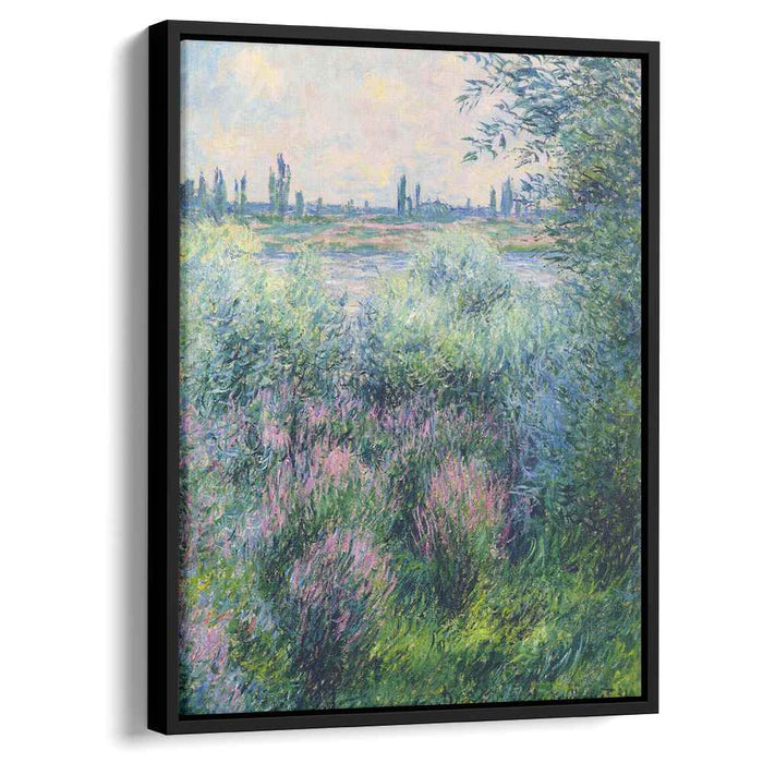 Spot on the Banks of the Seine (1881) by Claude Monet