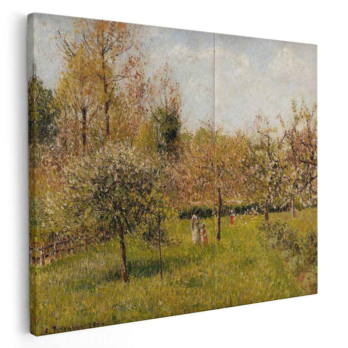 Spring at Eragny by Camille Pissarro