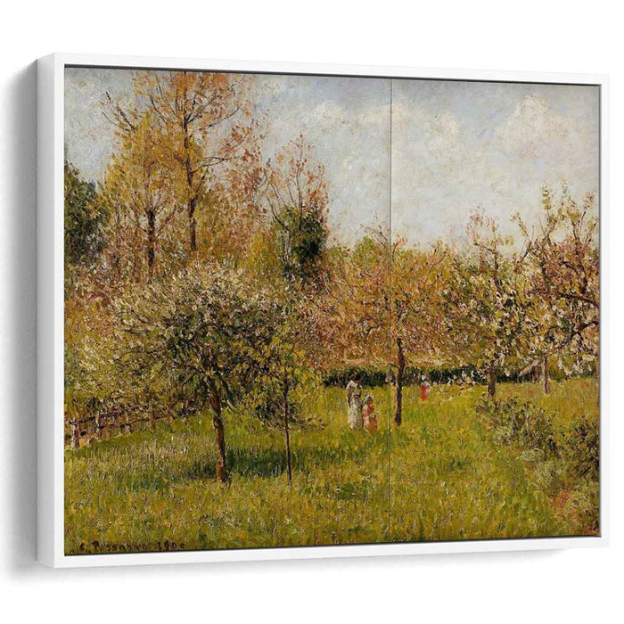 Spring at Eragny by Camille Pissarro