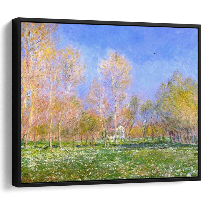Springtime in Giverny (1890) by Claude Monet