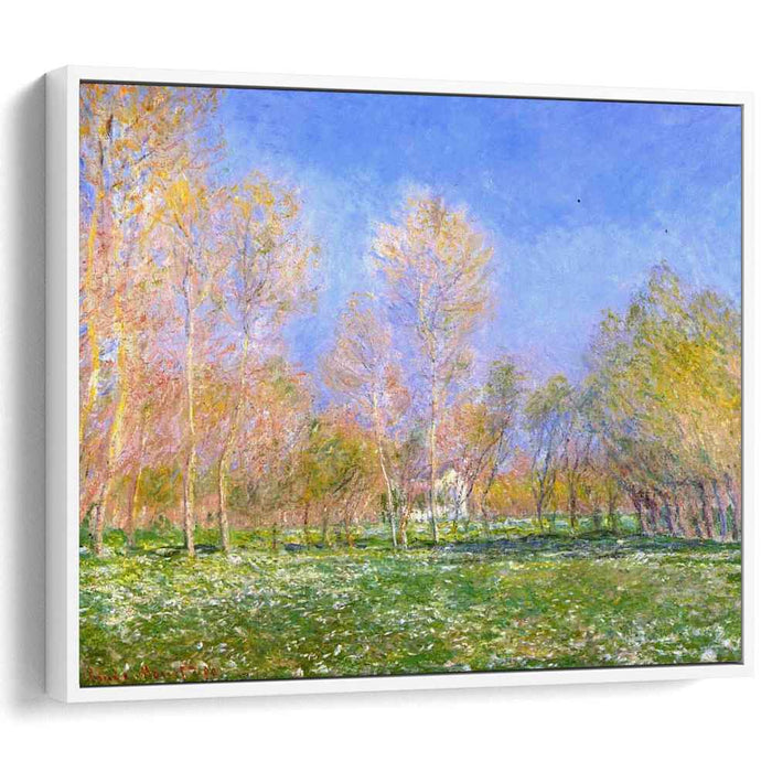 Springtime in Giverny (1890) by Claude Monet