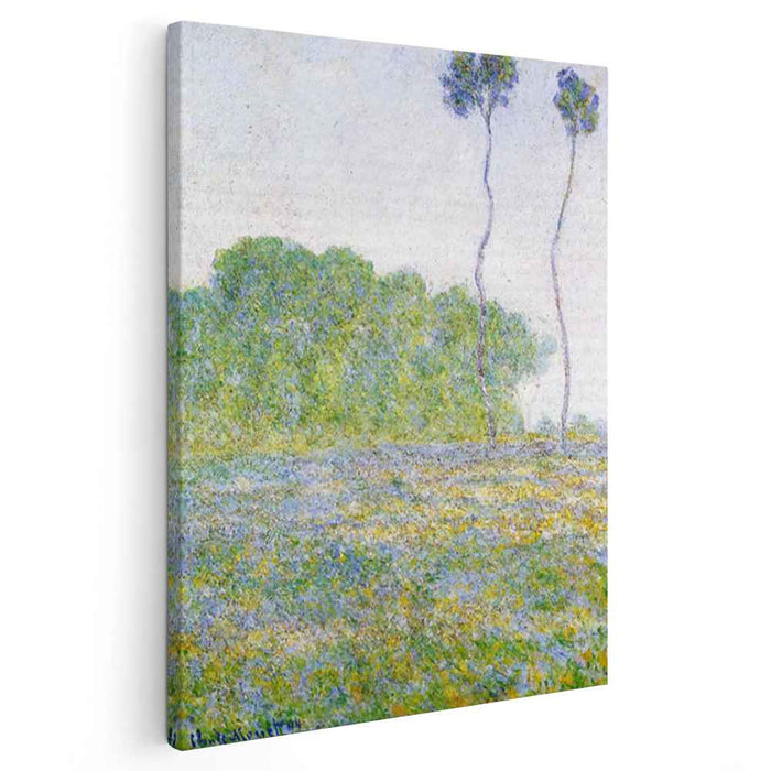Springtime. Meadow at Giverny (1894) by Claude Monet