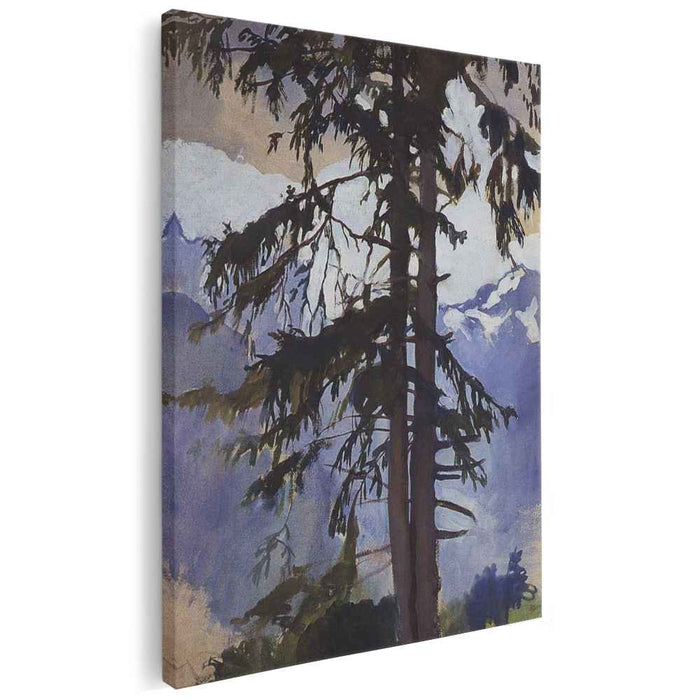 Spruce (1914) by Zinaida Serebriakova