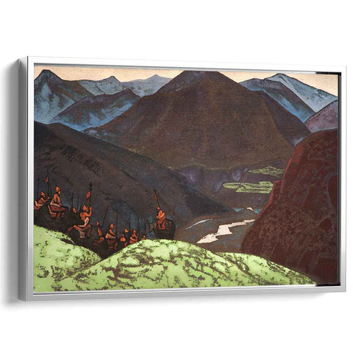 Squad of Geser Khan (1931) by Nicholas Roerich