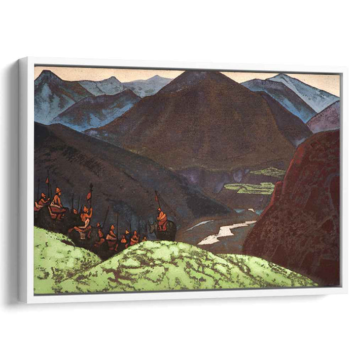 Squad of Geser Khan (1931) by Nicholas Roerich