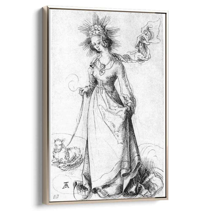 St. Agnes by Albrecht Durer