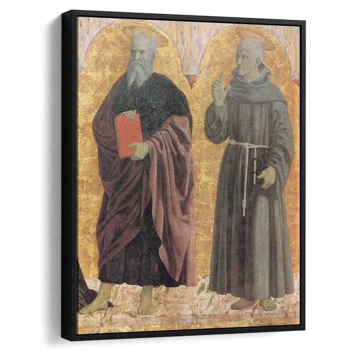 St. Andrew and St. Bernardino (1464) by Piero della Francesca