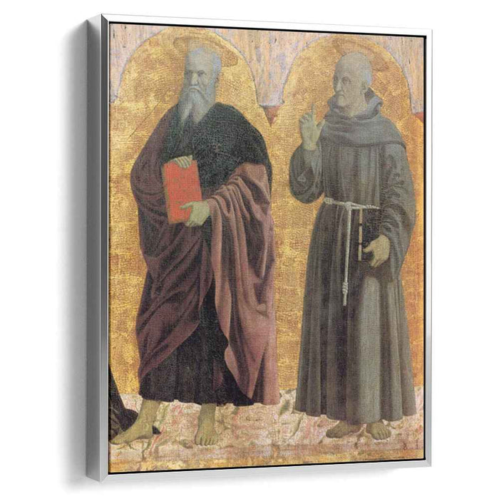 St. Andrew and St. Bernardino (1464) by Piero della Francesca