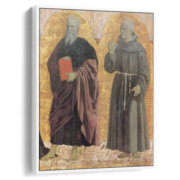 St. Andrew and St. Bernardino (1464) by Piero della Francesca