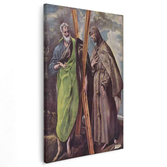 St. Andrew and St. Francis (1604) by El Greco