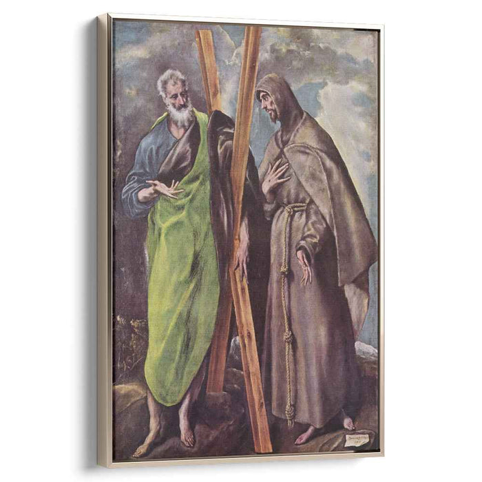 St. Andrew and St. Francis (1604) by El Greco