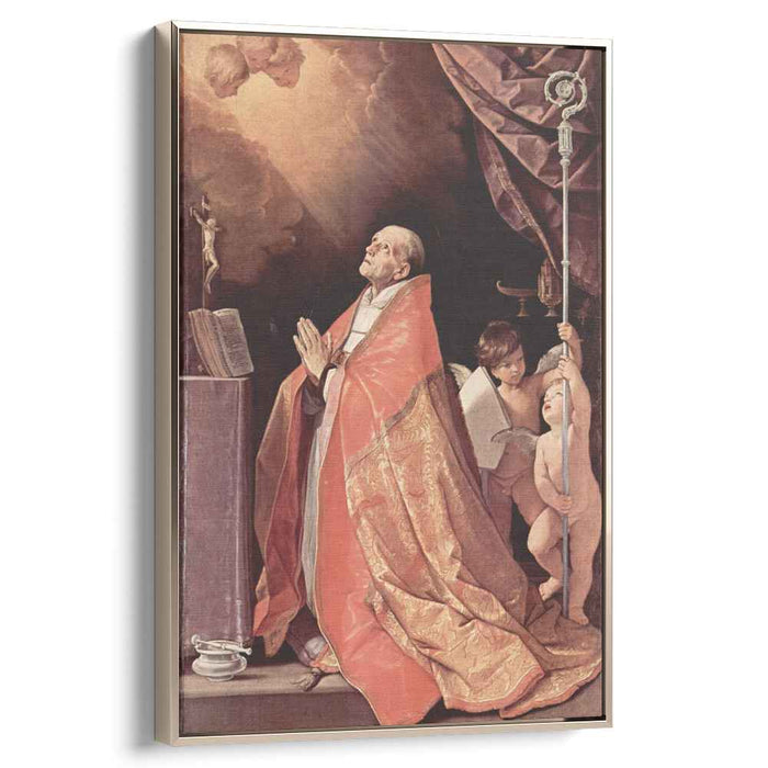 St. Andrew Corsini in prayer (1635) by Guido Reni