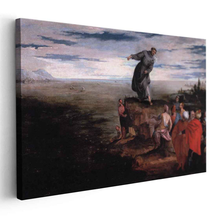 St Anthony Preaching to the Fish (1580) by Paolo Veronese