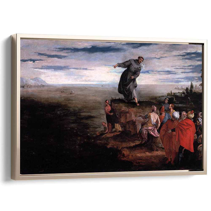 St Anthony Preaching to the Fish (1580) by Paolo Veronese