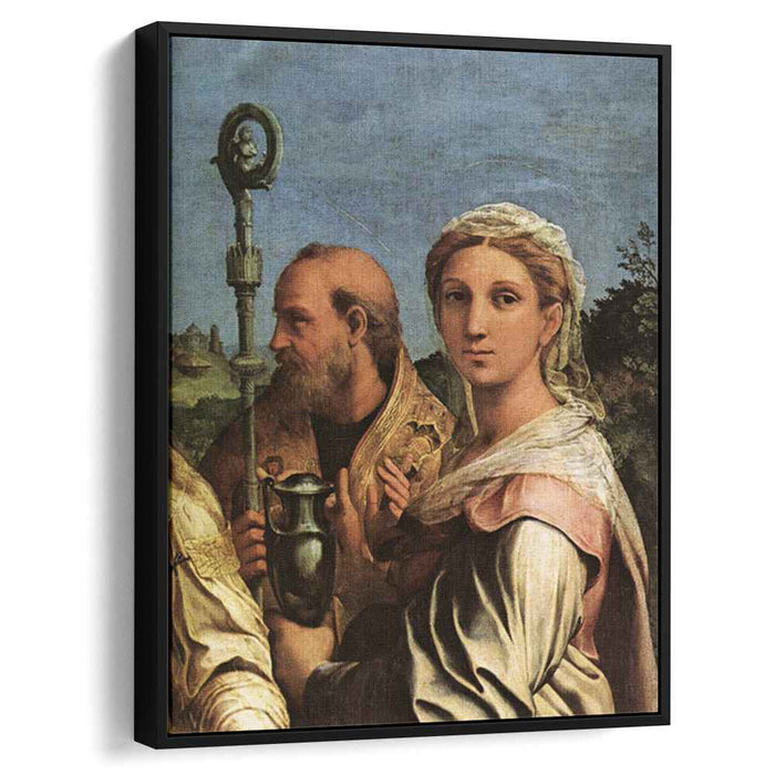 St. Cecilia with Saints (detail) (1516) by Raphael