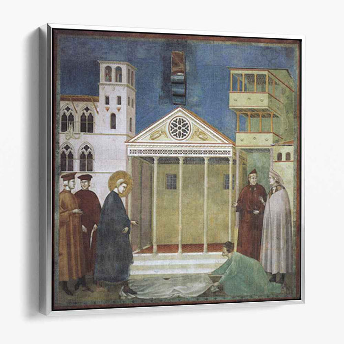 St. Francis Honoured by a Simple Man (1300) by Giotto