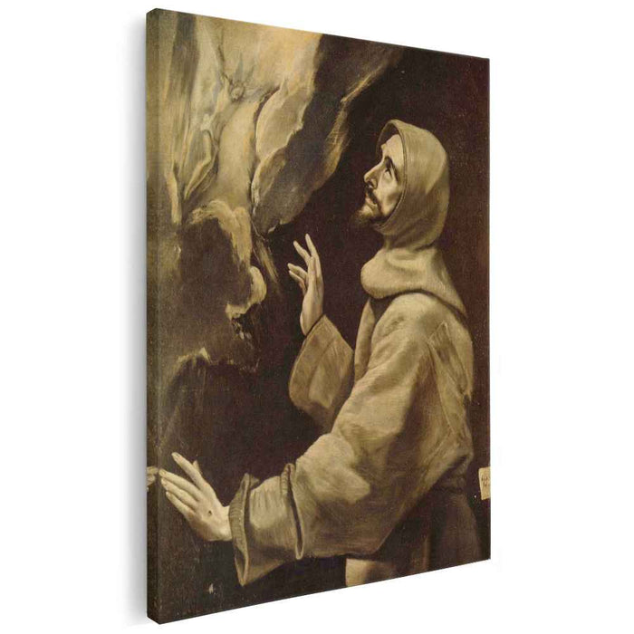 St. Francis receiving the stigmata (1578) by El Greco