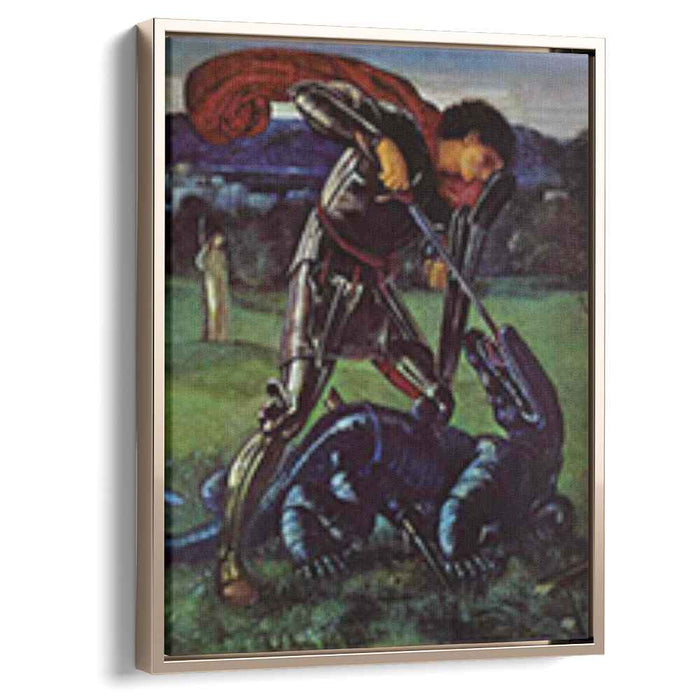 St. George and the Dragon (1868) by Edward Burne-Jones
