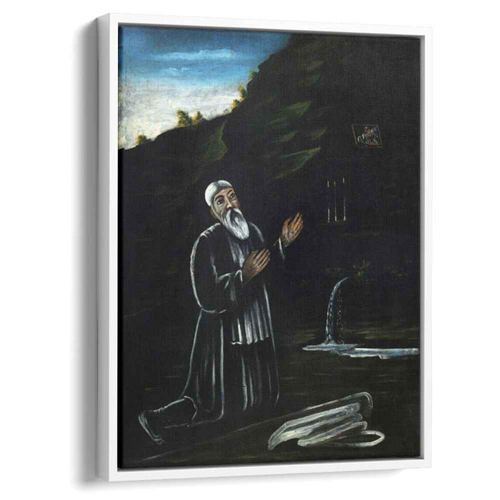 Anchorite Giorgi by Niko Pirosmani