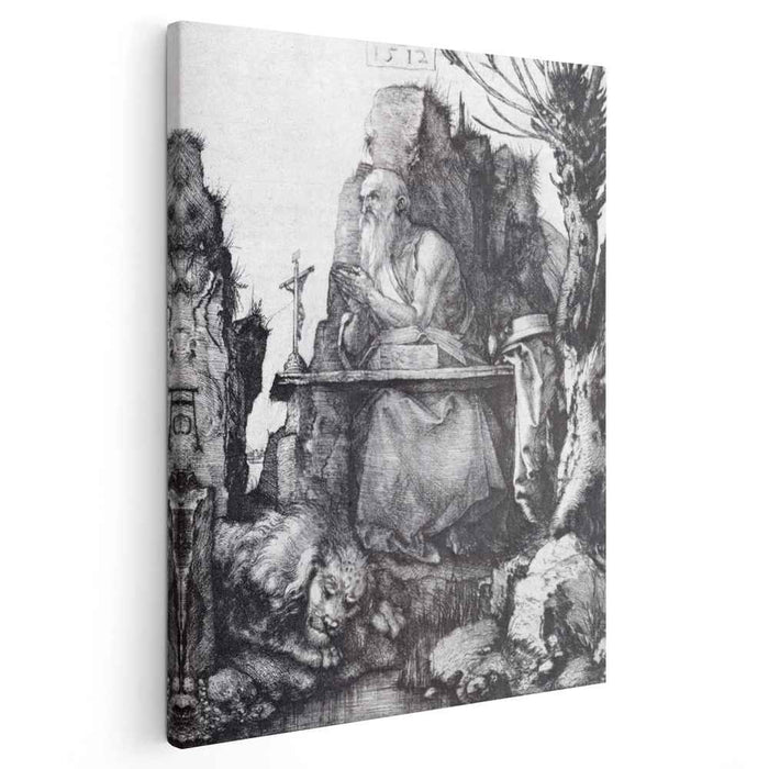 St. Jerome By The Pollard Willow (1512) by Albrecht Durer