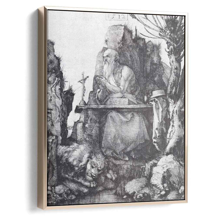 St. Jerome By The Pollard Willow (1512) by Albrecht Durer