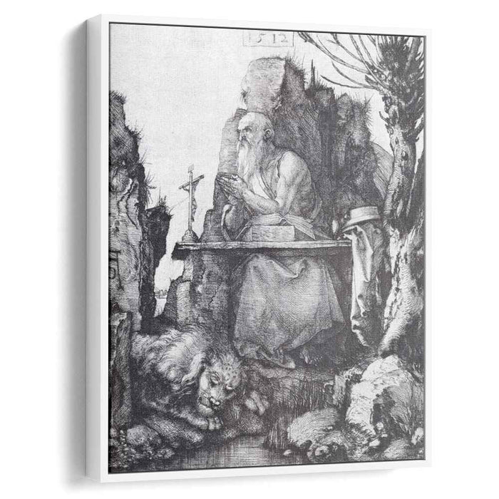 St. Jerome By The Pollard Willow (1512) by Albrecht Durer