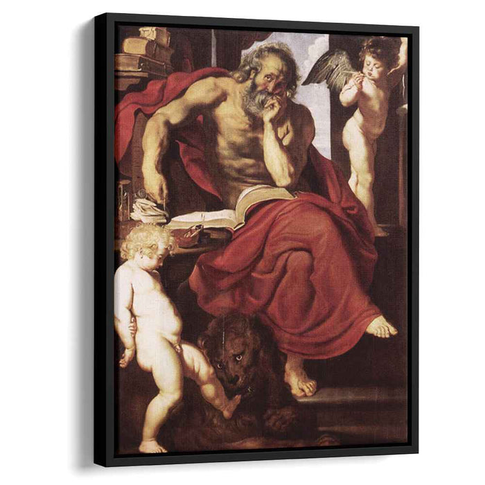 St. Jerome in His Hermitage (1609) by Peter Paul Rubens