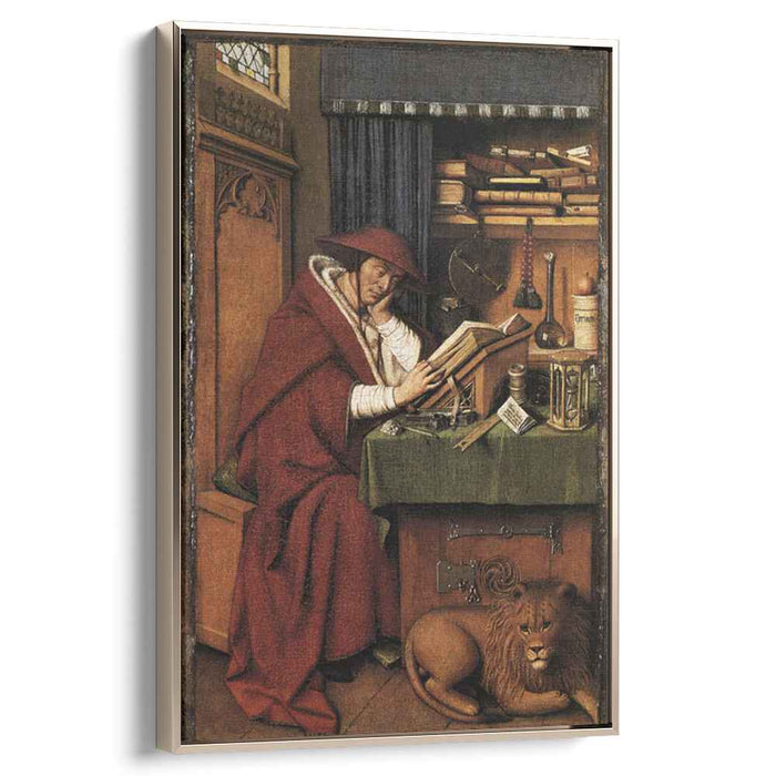 St. Jerome in his Study (1432) by Jan van Eyck