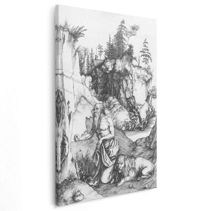 St Jerome Penitent in the Wilderness (1496) by Albrecht Durer