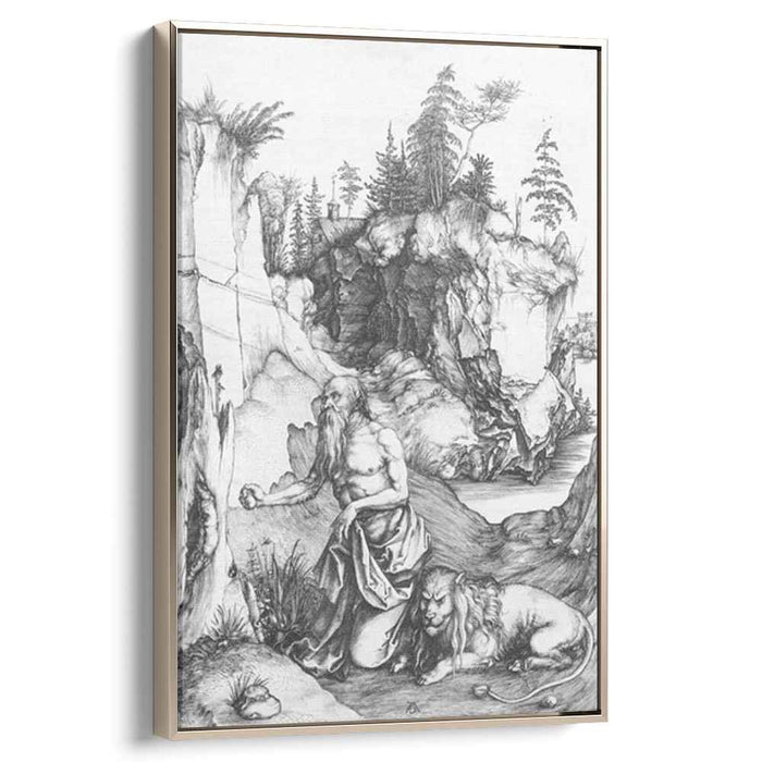 St Jerome Penitent in the Wilderness (1496) by Albrecht Durer