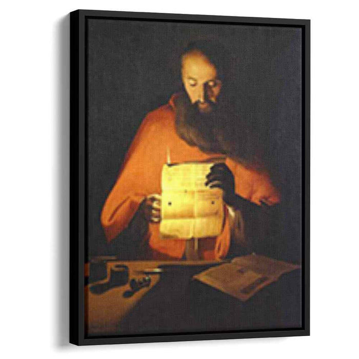 St. Jerome Reading (1650) by Georges de la Tour