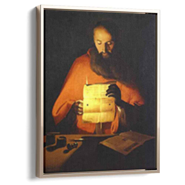 St. Jerome Reading (1650) by Georges de la Tour