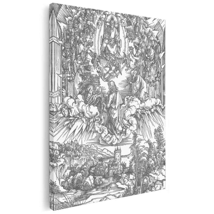 St John and the Twenty four Elders in Heaven (1498) by Albrecht Durer