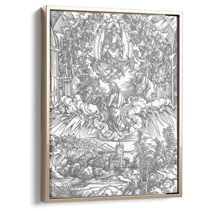 St John and the Twenty four Elders in Heaven (1498) by Albrecht Durer