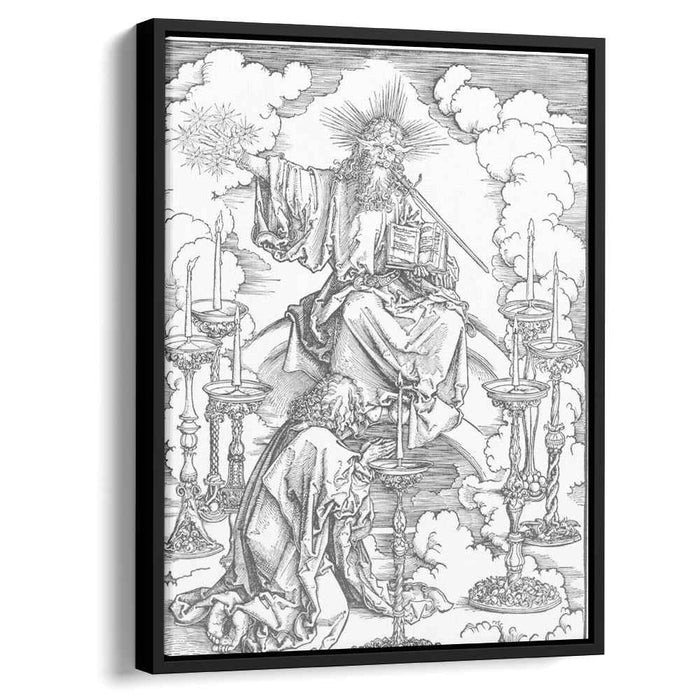 St John`s Vision of Christ and the Seven Candlesticks (1498) by Albrecht Durer