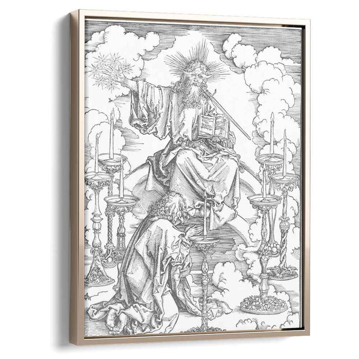 St John`s Vision of Christ and the Seven Candlesticks (1498) by Albrecht Durer