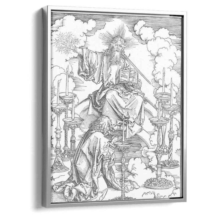 St John`s Vision of Christ and the Seven Candlesticks (1498) by Albrecht Durer