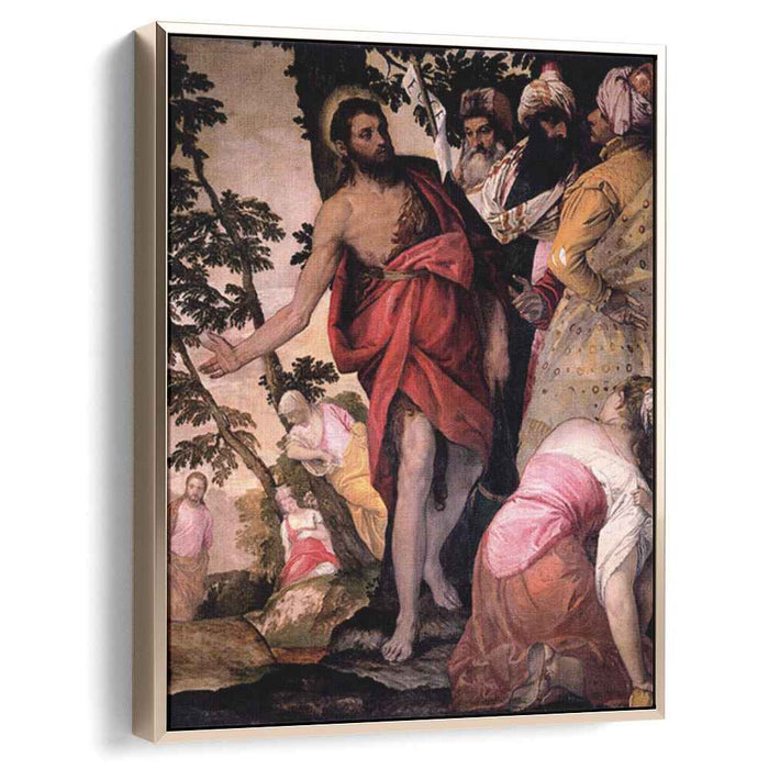 St John the Baptist Preaching (1562) by Paolo Veronese