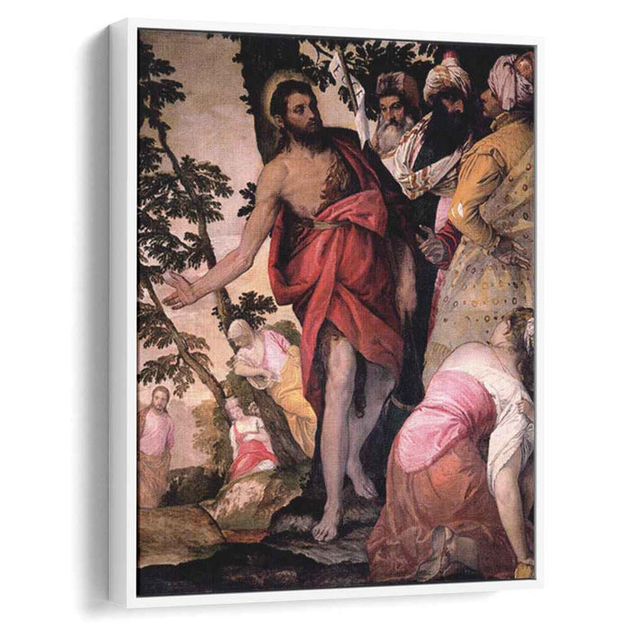 St John the Baptist Preaching (1562) by Paolo Veronese