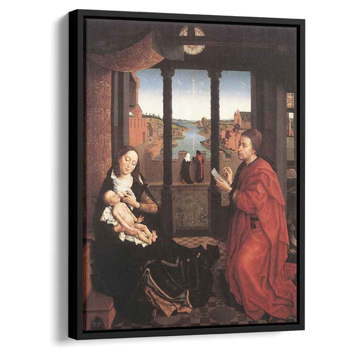 St. Luke Drawing a Portrait of the Virgin Mary (1440) by Rogier van der Weyden