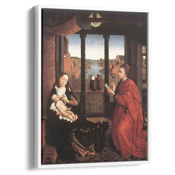 St. Luke Drawing a Portrait of the Virgin Mary (1440) by Rogier van der Weyden