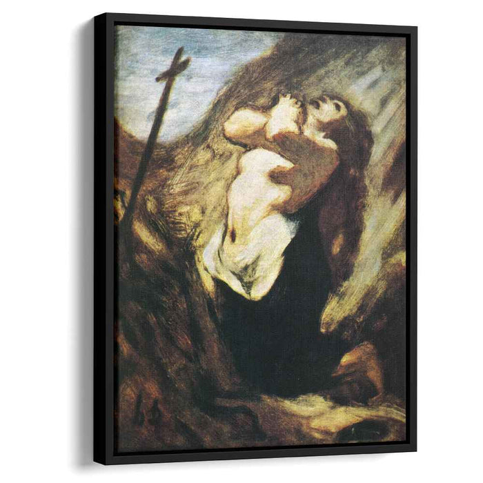 St. Magdalene in the Desert (1852) by Honore Daumier